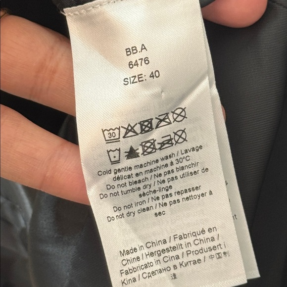 NWT GANNI Nylon Ruched Strap Mini Empire Dress Size 40= US 8/10 - Picture 9 of 10